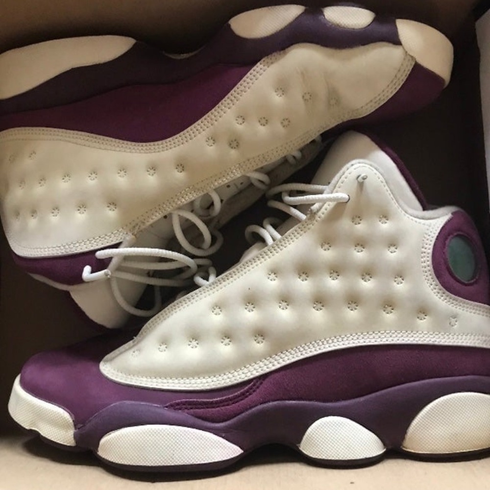 Jordan Kids Sneakers - White and Purple